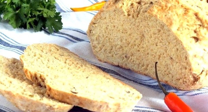 Бездрожжевой хлеб