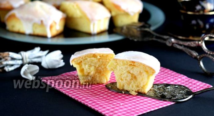 Творожно-лимонные кексы