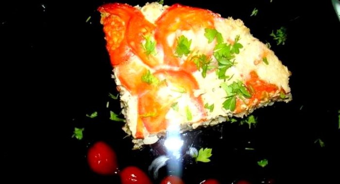 Запеканка рисовая с кабачками