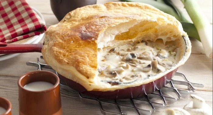 Грибная запеканка