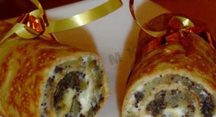 Блины с маком