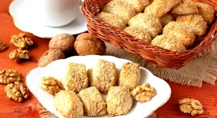 Печенье «Ореховые пенёчки»