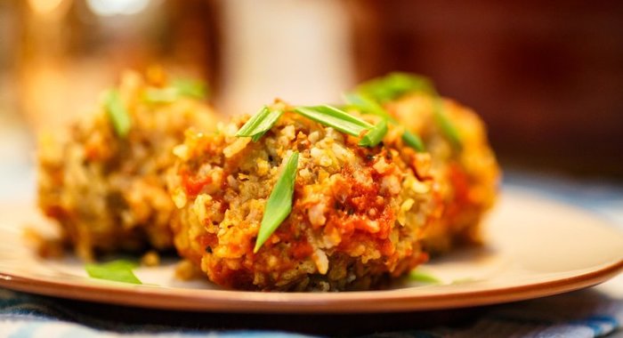 Ежики из фарша