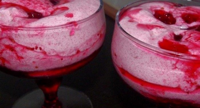 Ягодный мусс на манке