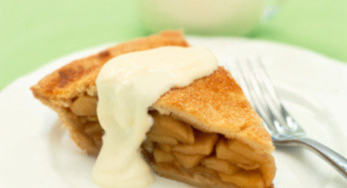 Большой яблочный пирог