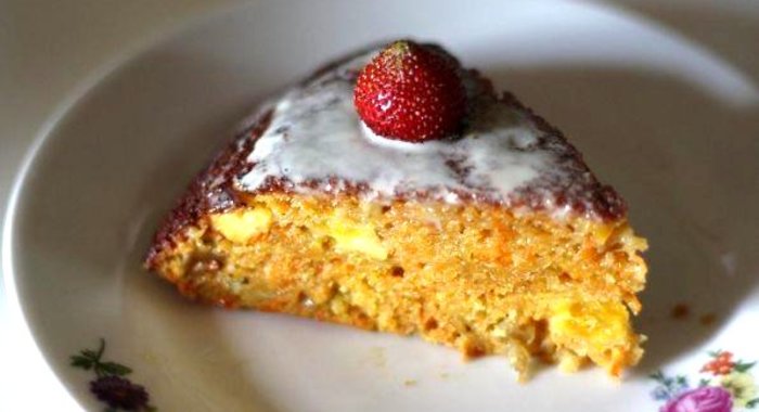 Морковно-апельсиновый пирог