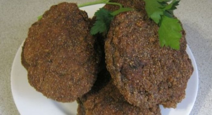 Печеночные котлеты из говяжьей печени