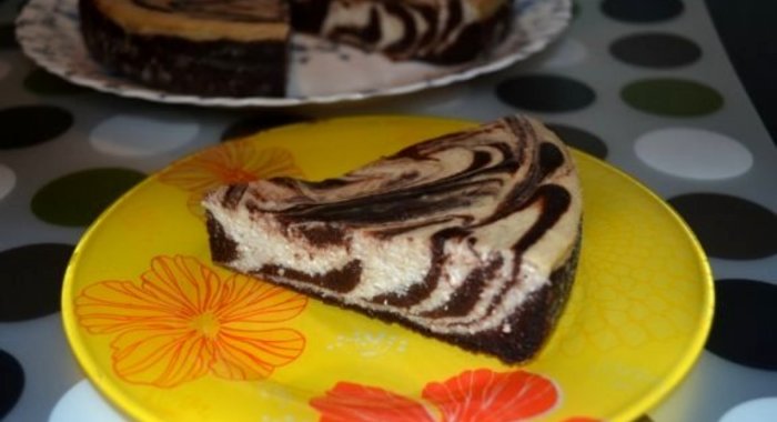 Кекс мраморный в мультиварке