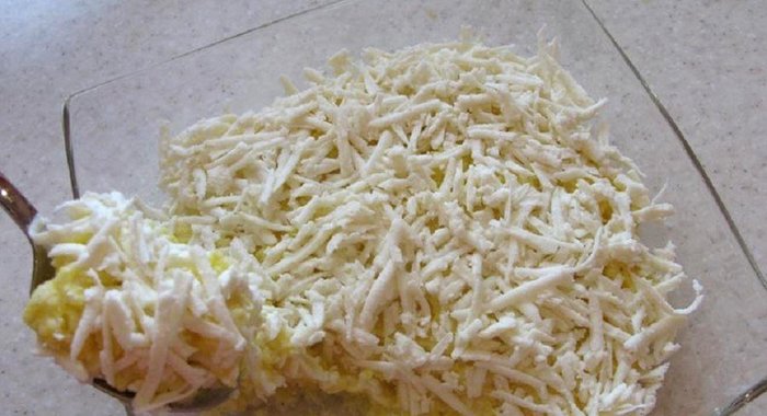 Мамалыга с брынзой