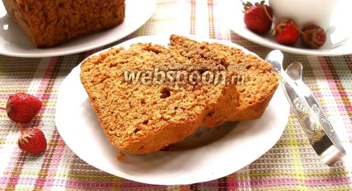 Клубничный кекс