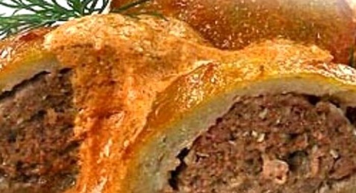 Мясные котлеты в картофеле