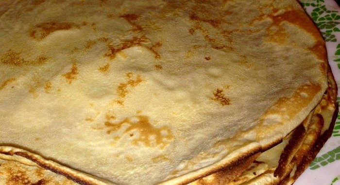Французские блинчики (крепы)