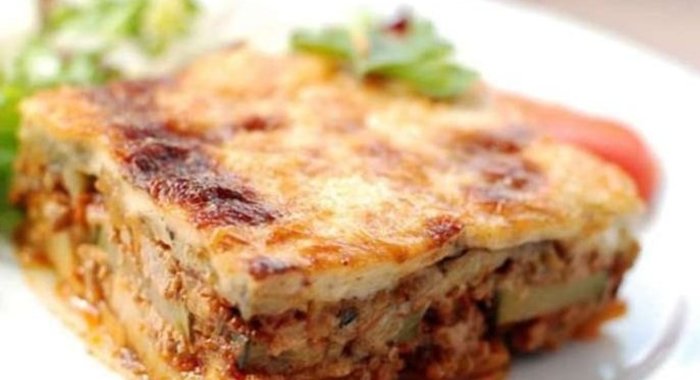 Запеканка из баклажанов и картофеля