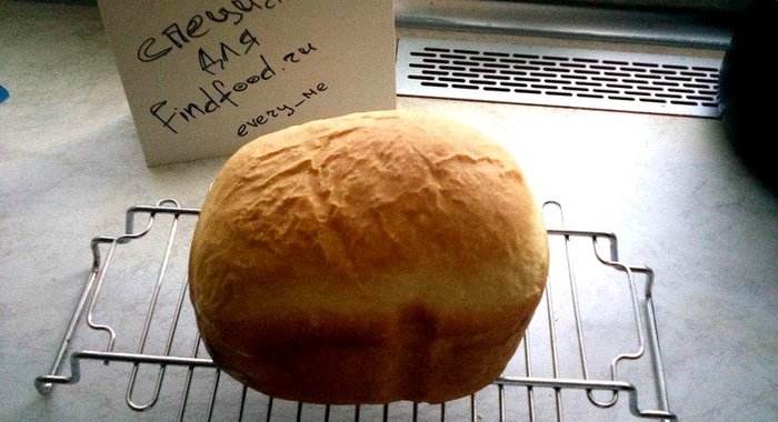 Молочно-кефирный хлеб в хлебопечке