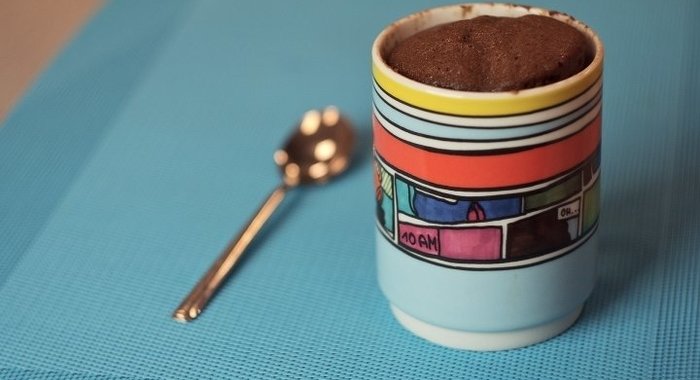 Кекс в микроволновке