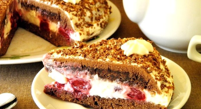 Вишневый торт Наслаждение