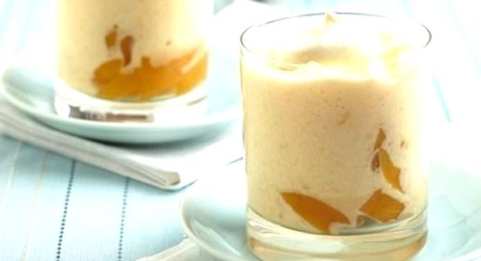 Мусс из персиков