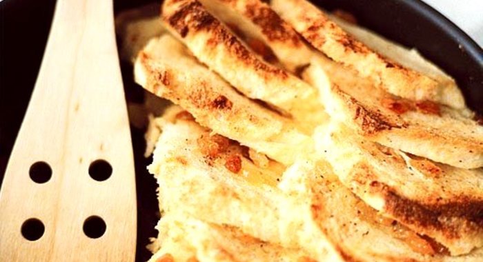 Хлебный пудинг с мускатным орехом