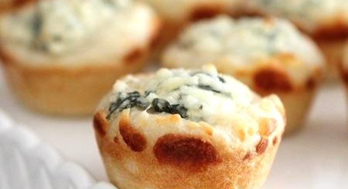 Булочки со шпинатом