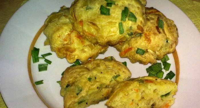 Капустные кексы