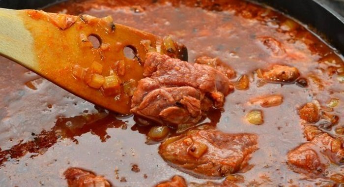 Говядина по-венгерски