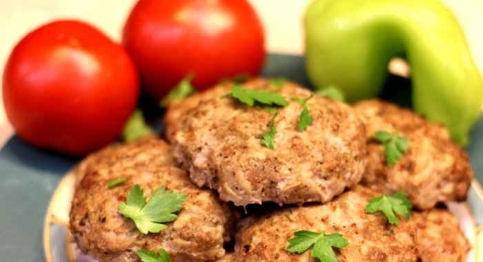 Котлеты, запеченные в духовке