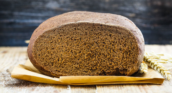 Русский черный хлеб