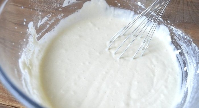 Тесто для блинов без яиц