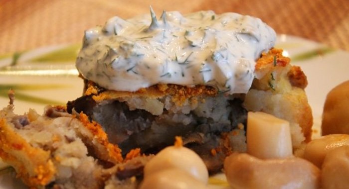 Картофельные котлеты в духовке