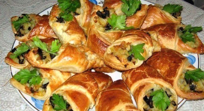 Грибные кулечки