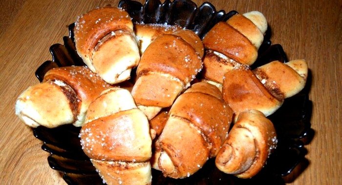 Рогалики с корицей