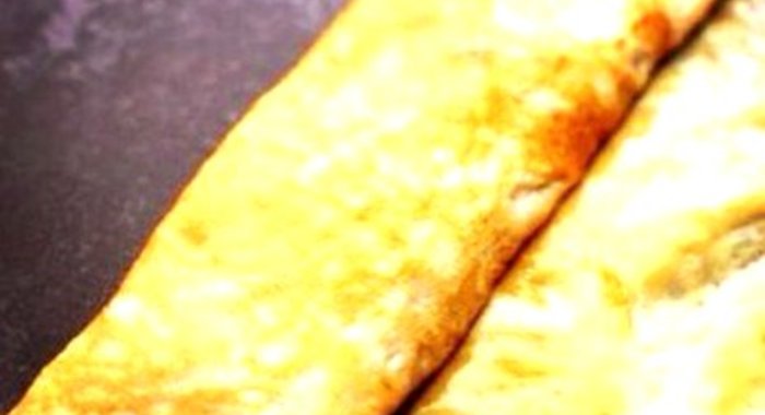 Овсяный блин с сыром