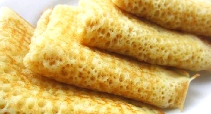 Блины домашние на кефире