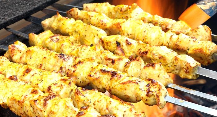Шашлык из курицы