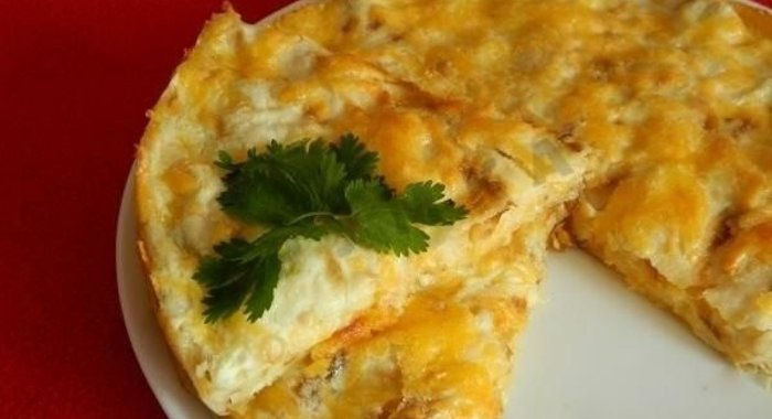 Пирог из лаваша с сыром в духовке