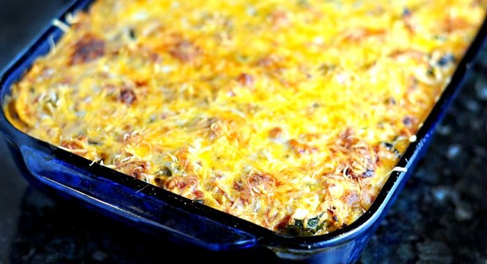 Запеканка из риса в мультиварке