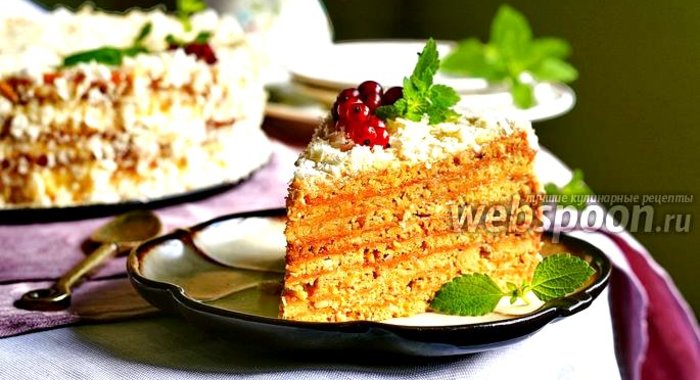 Арахисовый торт «Коровка»