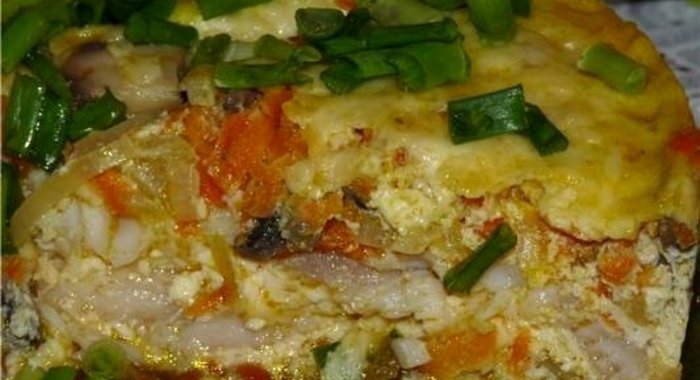 Треска с картофелем в духовке