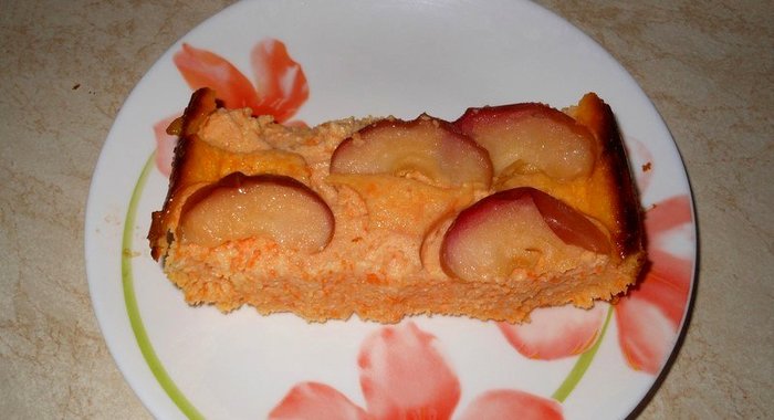 Запеканка из тыквы