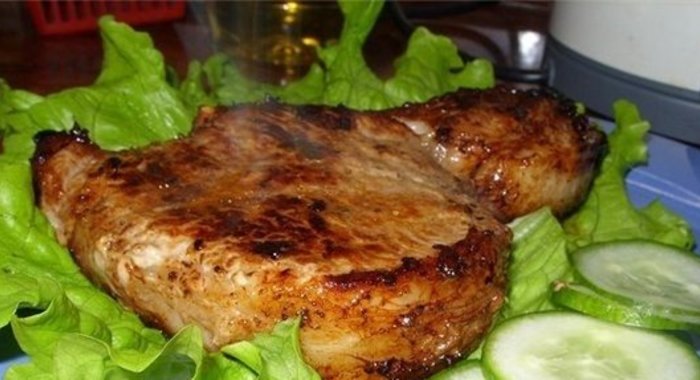 Котлета на косточке