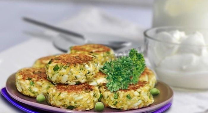 Котлеты яичные