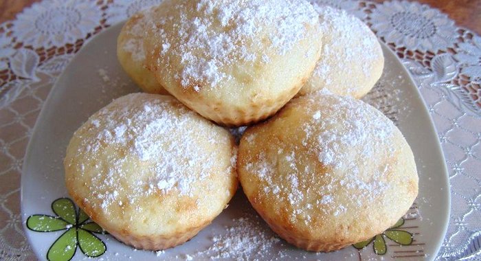 Кексы творожные