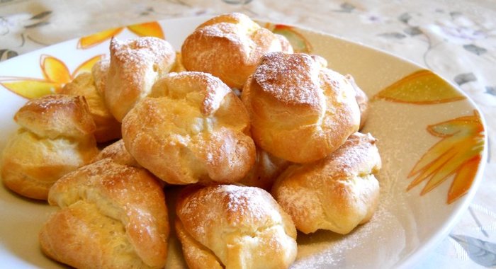 Печенье заварное