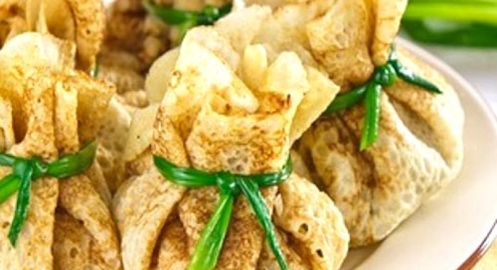 Блинные мешочки
