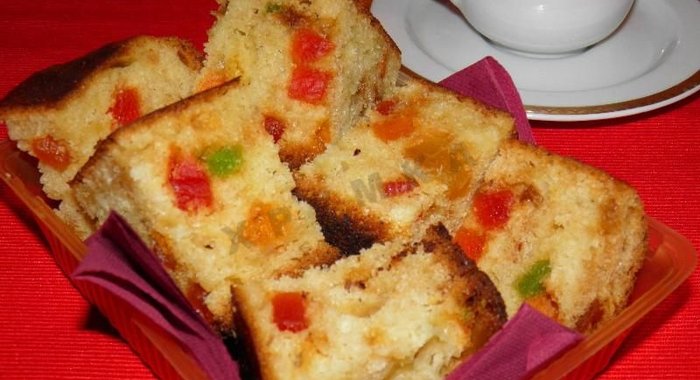 Творожный кекс в мультиварке