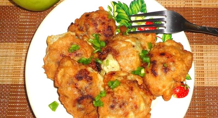 Котлеты в яично-имбирном кляре