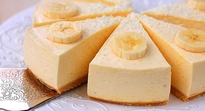 Банановый чизкейк