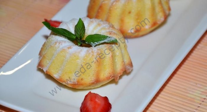 Апельсиновые кексы капкейки