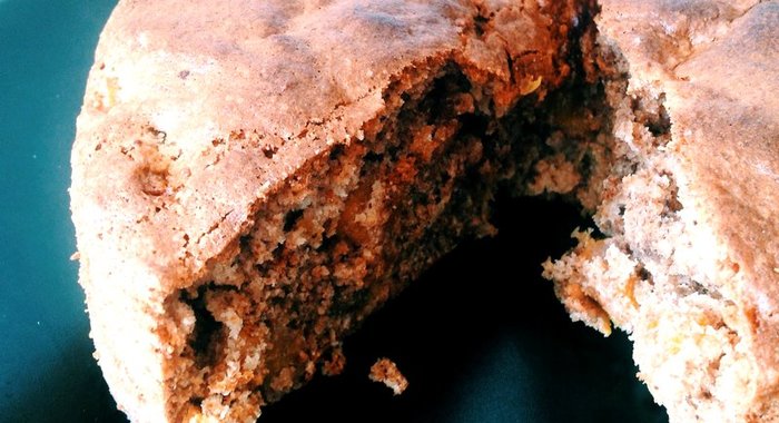 Пирог «Мазурка» с изюмом и грецким орехом