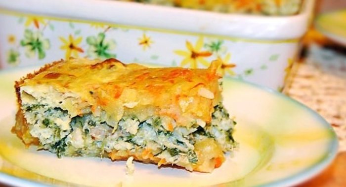 Запеканка из рыбы и картофеля